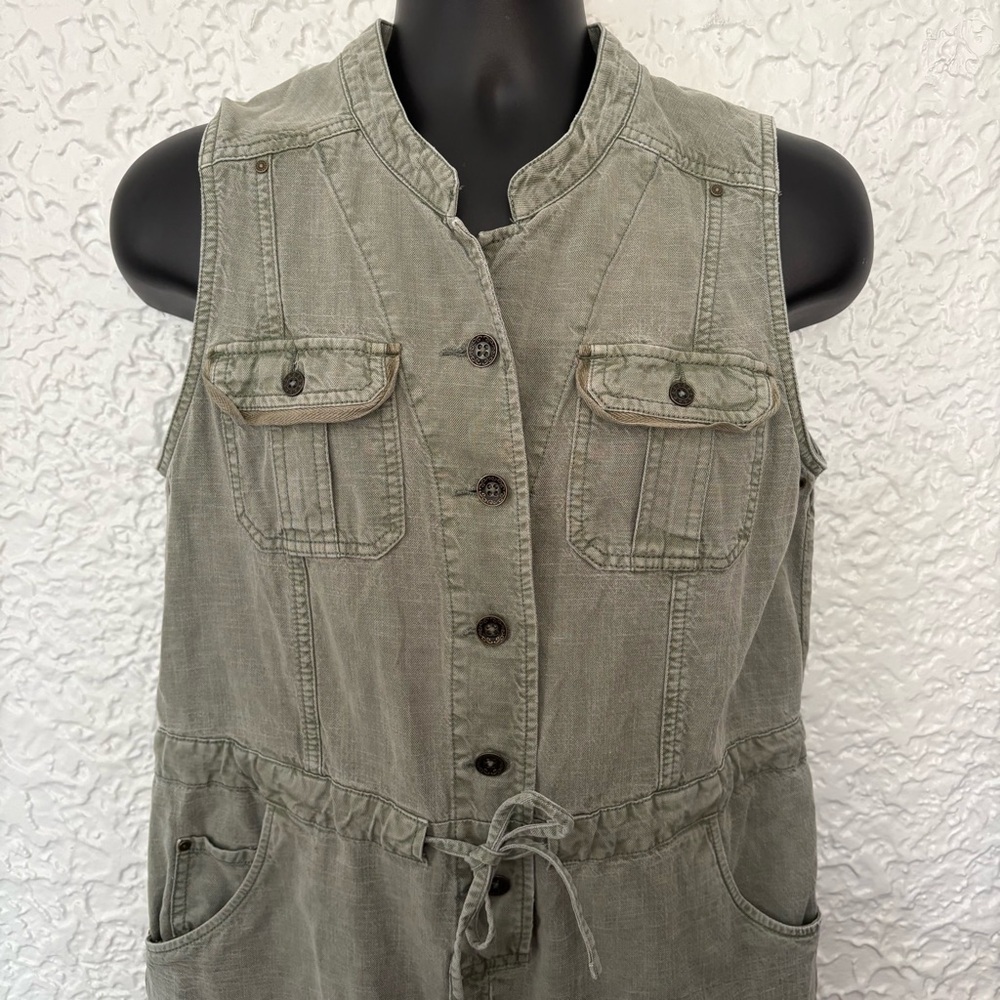 Anthropologie Marrakech Gigi Utility Romper Size Medium - Picture 3 of 8